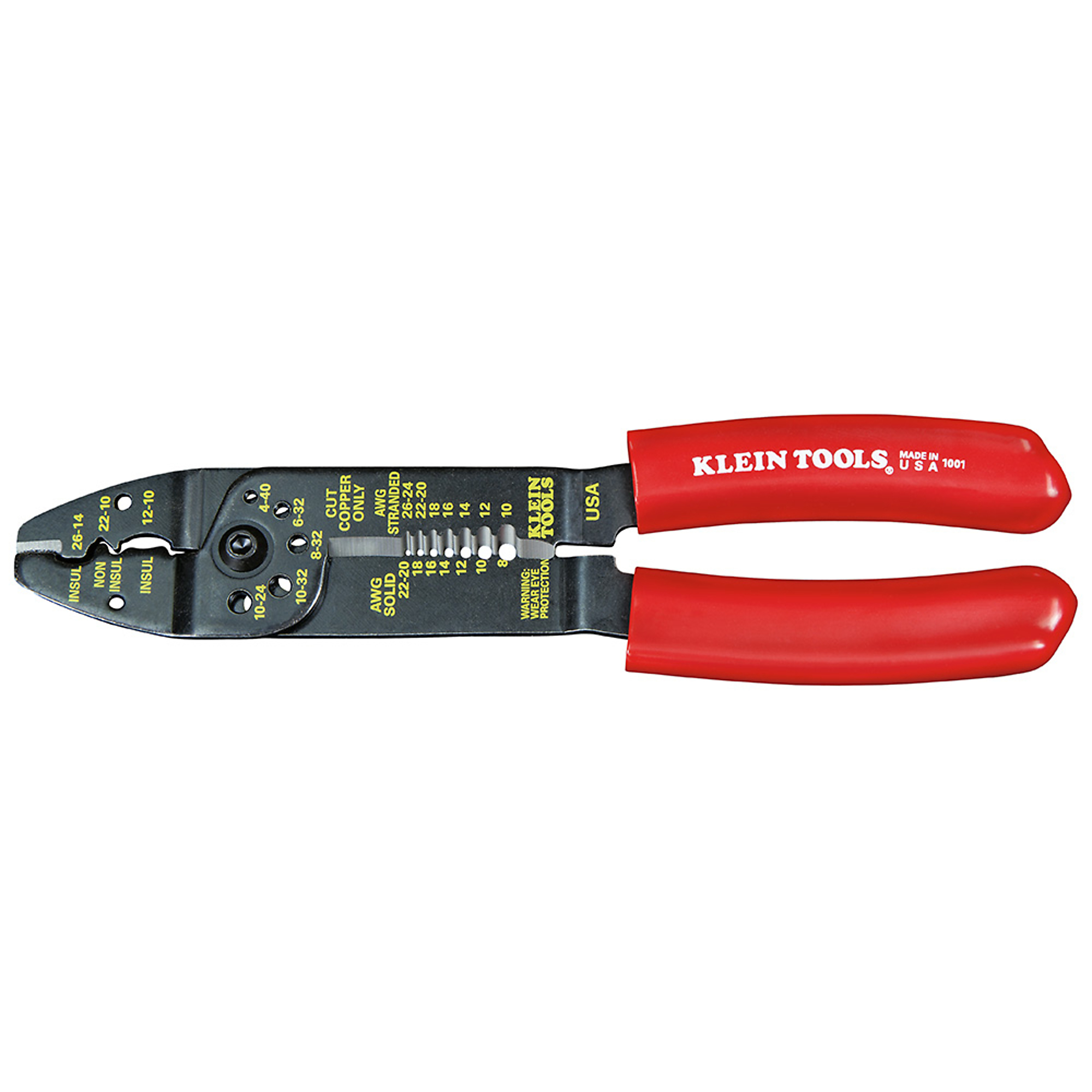 Multi Tool, Stripper, Crimper, Wire Cutter, 8-22 A, Model# 1001